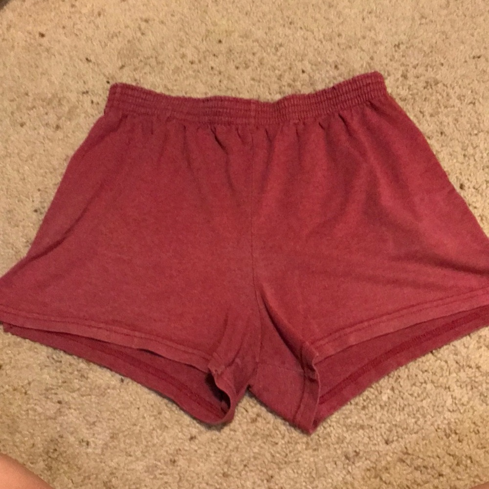 Faded brick red shorts